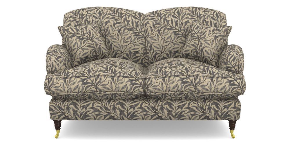 Product photograph of Kentwell 2 Seater 2 Hump Sofa In V A Drawn From Nature - Willow Bough Large - Navy from Sofas and Stuff Limited