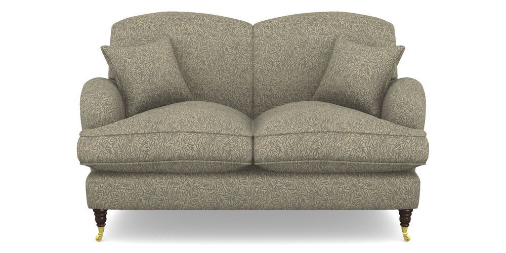 Product photograph of Kentwell 2 Seater 2 Hump Sofa In V A Drawn From Nature Collection - Willow - Duck Egg from Sofas and Stuff Limited