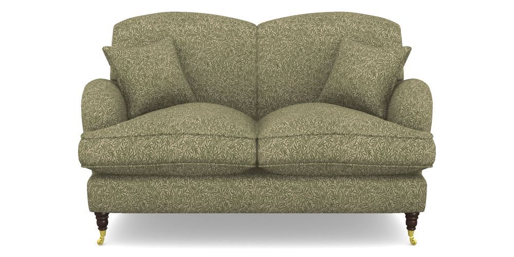 Product photograph of Kentwell 2 Seater 2 Hump Sofa In V A Drawn From Nature Collection - Willow - Light Green from Sofas and Stuff Limited