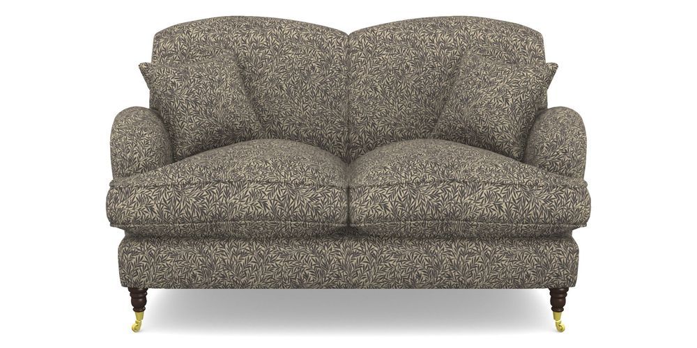 Product photograph of Kentwell 2 Seater 2 Hump Sofa In V A Drawn From Nature Collection - Willow - Navy from Sofas and Stuff Limited