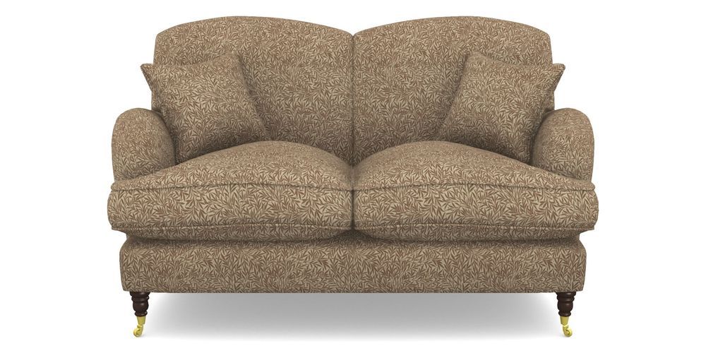 Product photograph of Kentwell 2 Seater 2 Hump Sofa In V A Drawn From Nature Collection - Willow - Terracotta from Sofas and Stuff Limited