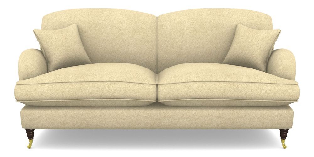 Product photograph of Kentwell 3 Seater 2 Hump Sofa In Cloth 22 Weaves - Grand Teton - Chalk from Sofas and Stuff Limited