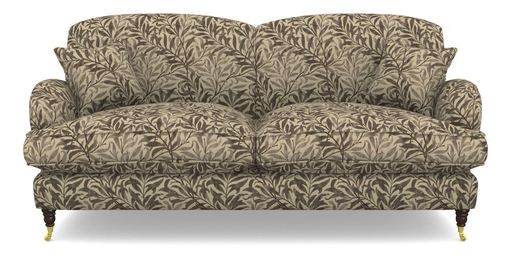 Product photograph of Kentwell 3 Seater 2 Hump Sofa In V A Drawn From Nature - Willow Bough Large - Brown from Sofas and Stuff Limited