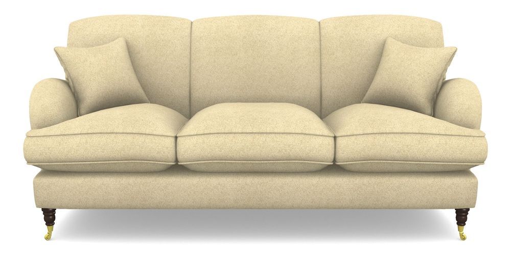 Product photograph of Kentwell 3 Seater 3 Hump Sofa In Cloth 22 Weaves - Grand Teton - Chalk from Sofas and Stuff Limited