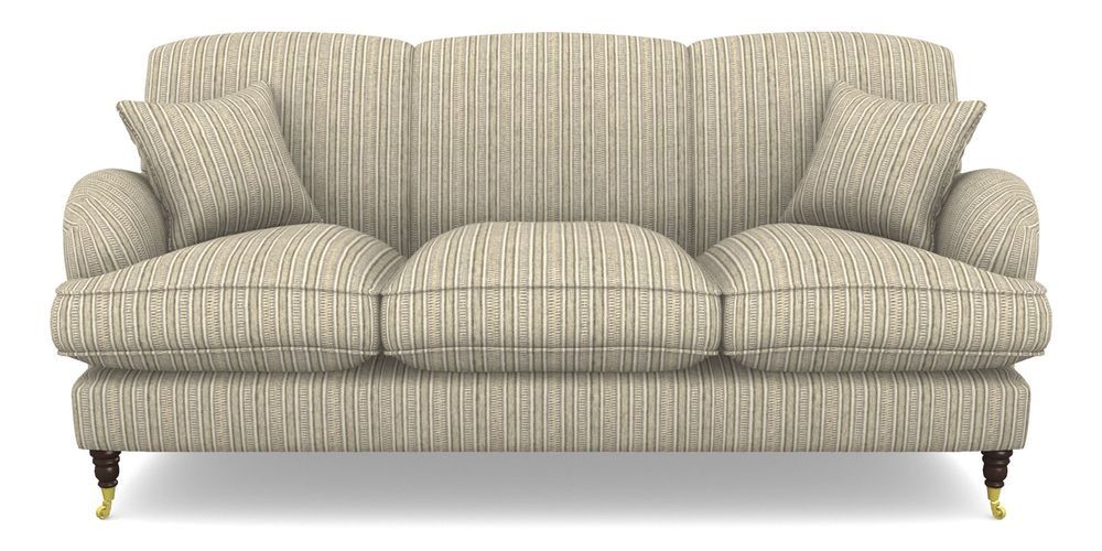 Product photograph of Kentwell 3 Seater 3 Hump Sofa In Cloth 22 Weaves - North Cascades - Lapis from Sofas and Stuff Limited