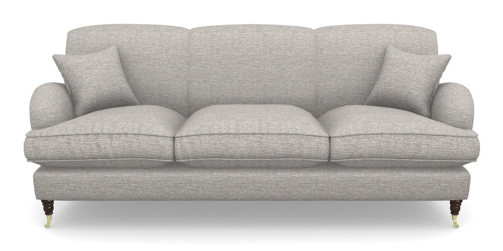 Product photograph of Kentwell 4 Seater 3 Hump Sofa In Aqua Clean Hove - Grey from Sofas and Stuff Limited