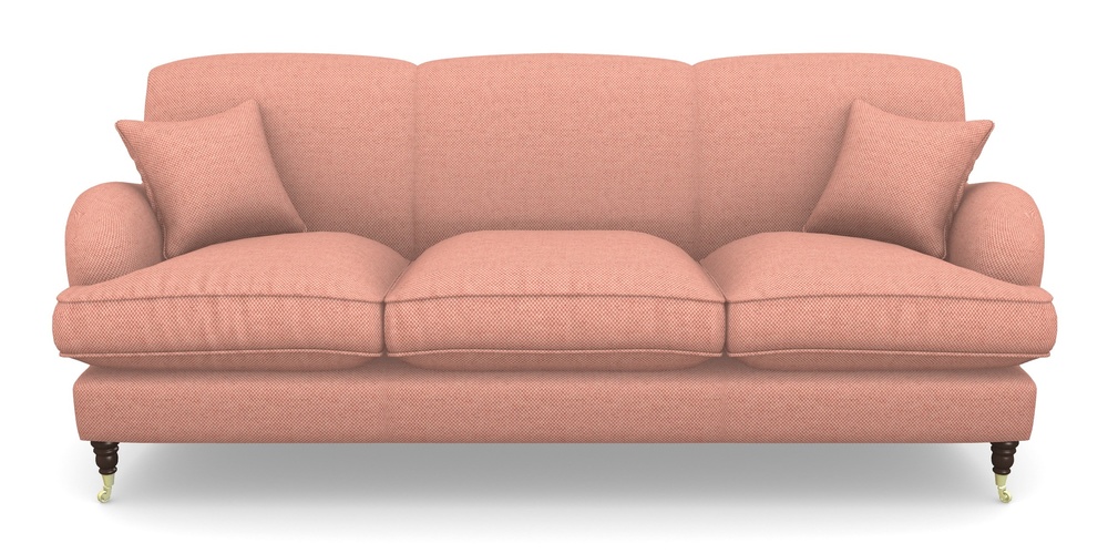Product photograph of Kentwell 4 Seater 3 Hump Sofa In Basket Weave - Peony from Sofas and Stuff Limited