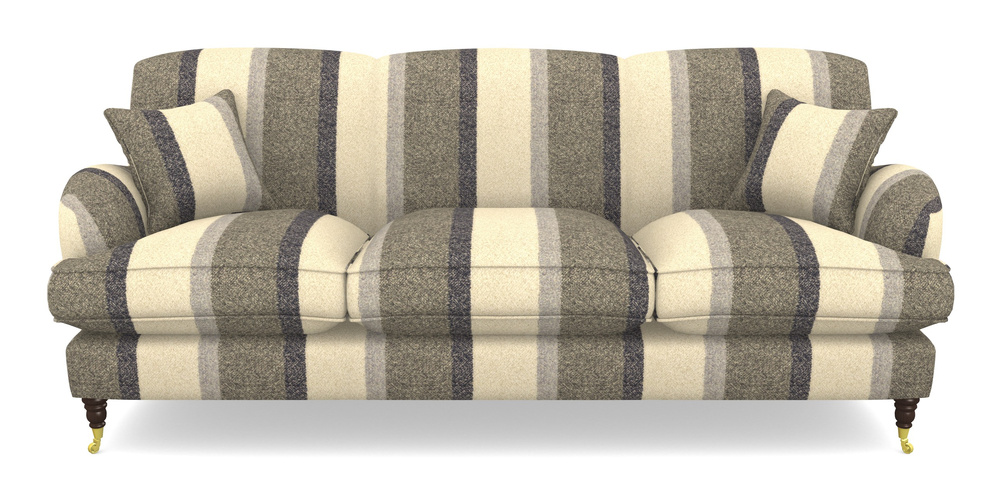 Product photograph of Kentwell 4 Seater 3 Hump Sofa In Cloth 22 Weaves - Cedar Breaks - Chalk from Sofas and Stuff Limited