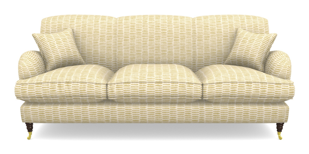 Product photograph of Kentwell 4 Seater 3 Hump Sofa In Cloth 18 - Daub - Summer from Sofas and Stuff Limited