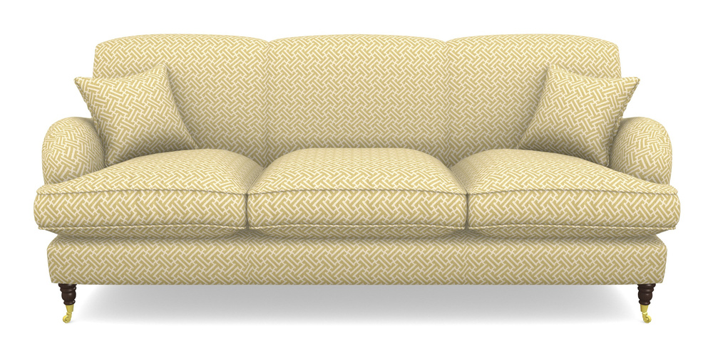 Product photograph of Kentwell 4 Seater 3 Hump Sofa In Cloth 18 - Key - Summer from Sofas and Stuff Limited