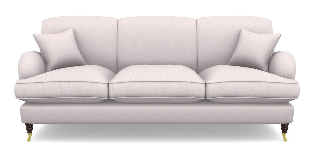 Product photograph of Kentwell 4 Seater 3 Hump Sofa In Clever Cotton Mix - Blush from Sofas and Stuff Limited