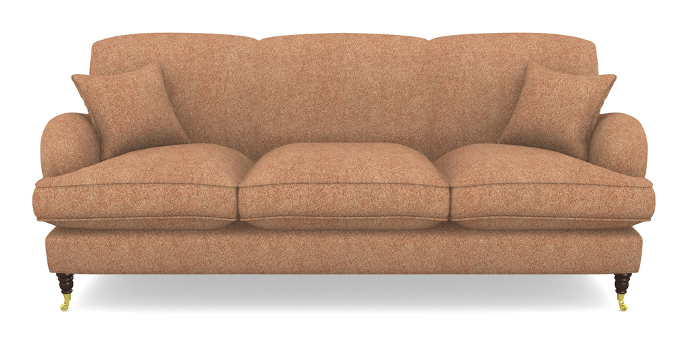 Product photograph of Kentwell 4 Seater 3 Hump Sofa In Cloth 22 Weaves - Grand Teton - Amber from Sofas and Stuff Limited