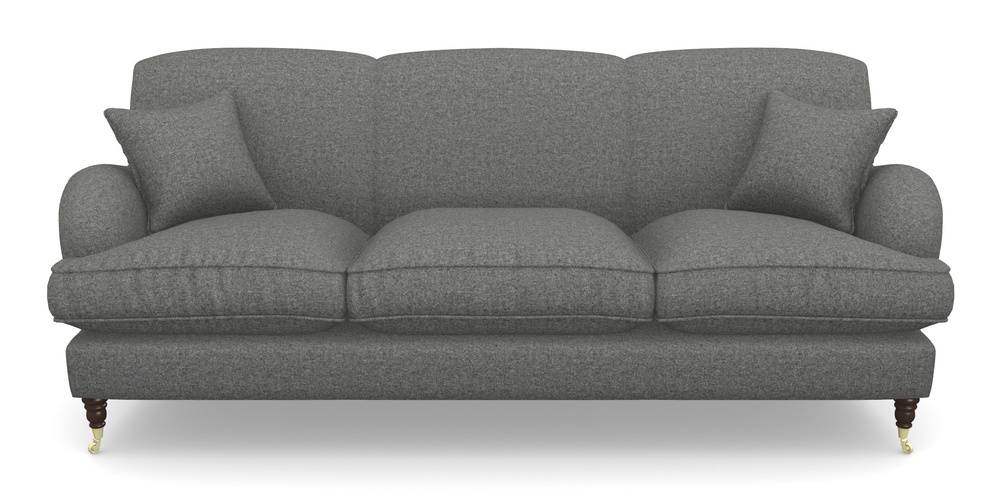 Product photograph of Kentwell 4 Seater 3 Hump Sofa In House Wool - Nickel from Sofas and Stuff Limited