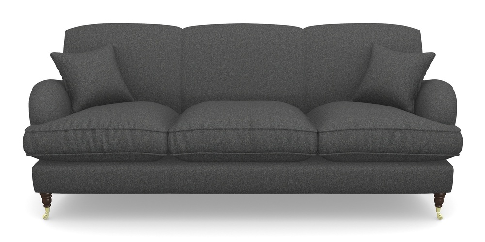 Product photograph of Kentwell 4 Seater 3 Hump Sofa In House Wool - Slate from Sofas and Stuff Limited