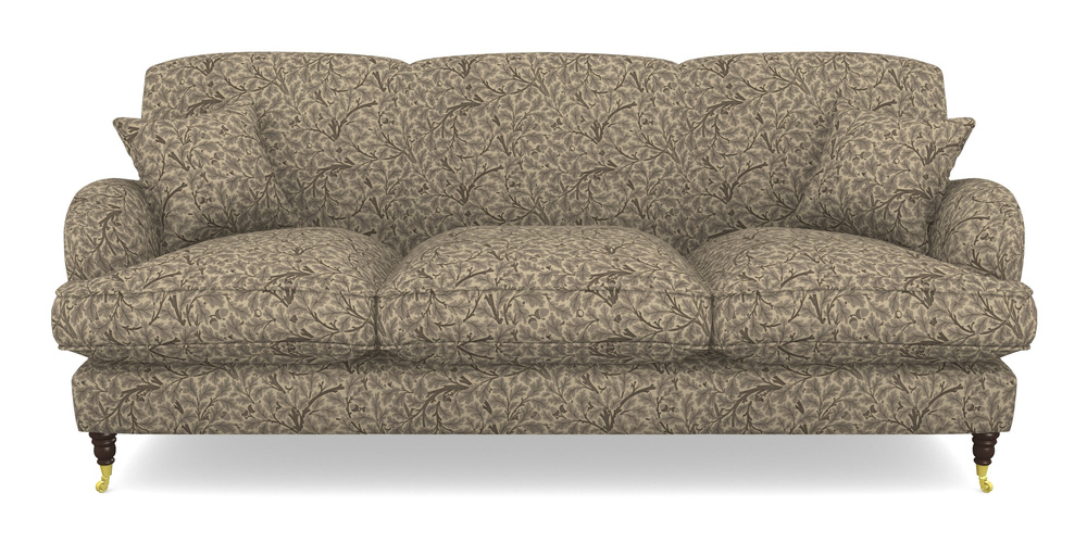 Product photograph of Kentwell 4 Seater 3 Hump Sofa In V A Drawn From Nature Collection - Oak Tree - Brown from Sofas and Stuff Limited