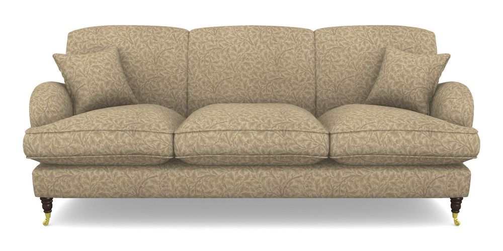 Product photograph of Kentwell 4 Seater 3 Hump Sofa In V A Drawn From Nature Collection - Oak Tree - Natural from Sofas and Stuff Limited