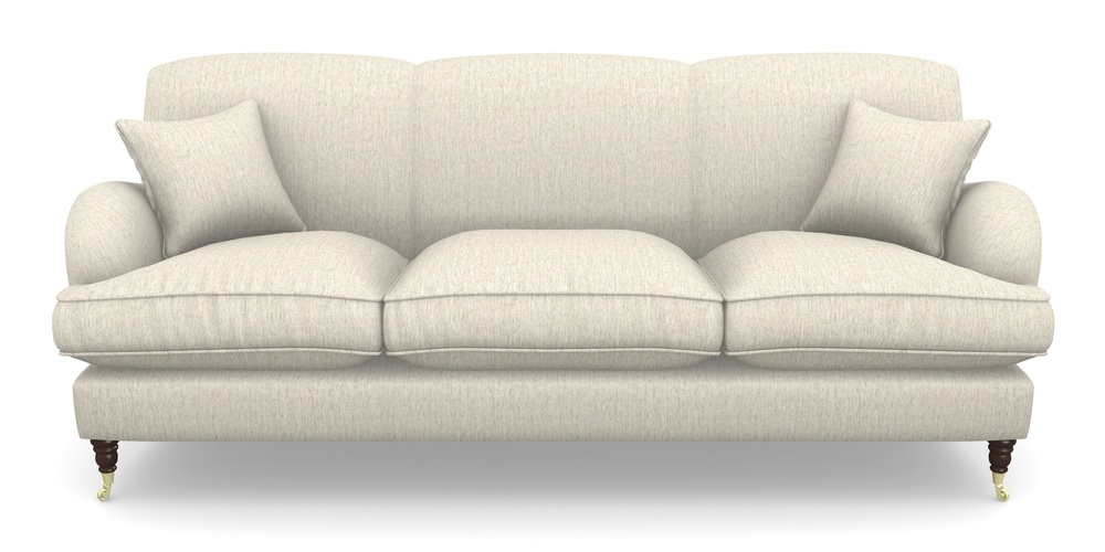 Product photograph of Kentwell 4 Seater 3 Hump Sofa In Smart Plain - Natural from Sofas and Stuff Limited