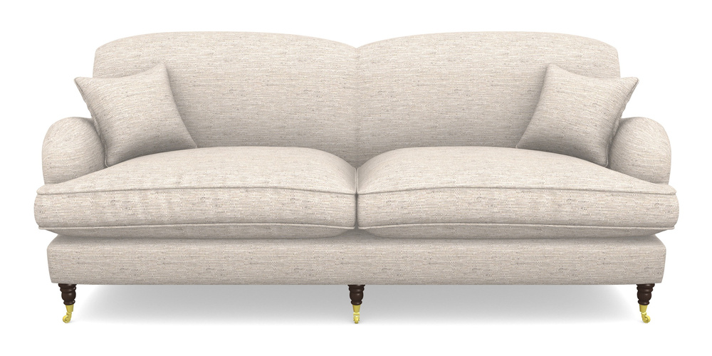 Product photograph of Kentwell 4 Seater 2 Hump Split Sofa In Aqua Clean Hove - Oatmeal from Sofas and Stuff Limited