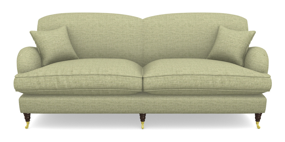 Product photograph of Kentwell 4 Seater 2 Hump Split Sofa In Basket Weave - Sage from Sofas and Stuff Limited