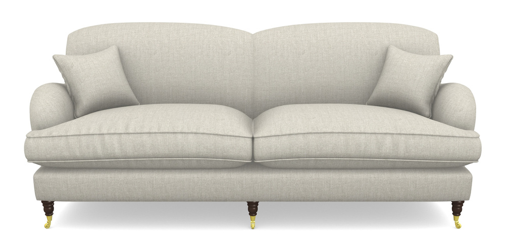 Product photograph of Kentwell 4 Seater 2 Hump Split Sofa In House Plain - Clay from Sofas and Stuff Limited