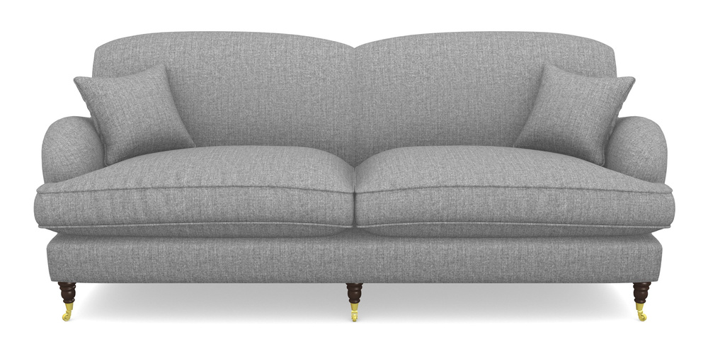 Product photograph of Kentwell 4 Seater 2 Hump Split Sofa In House Plain - Nickel from Sofas and Stuff Limited