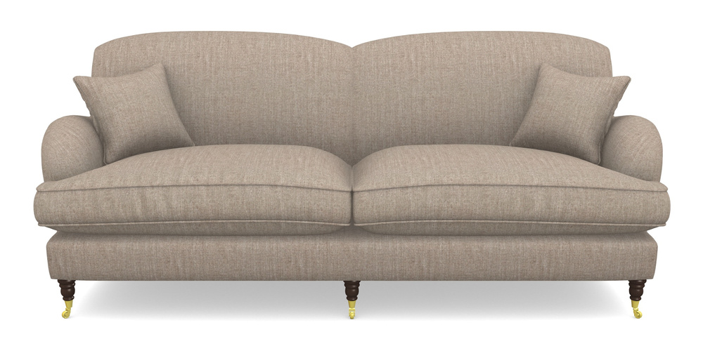 Product photograph of Kentwell 4 Seater 2 Hump Split Sofa In House Plain - Nutmeg from Sofas and Stuff Limited