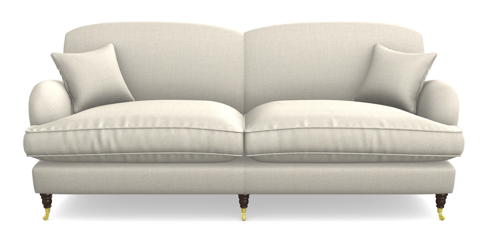 Product photograph of Kentwell 4 Seater 2 Hump Split Sofa In House Plain - Putty from Sofas and Stuff Limited