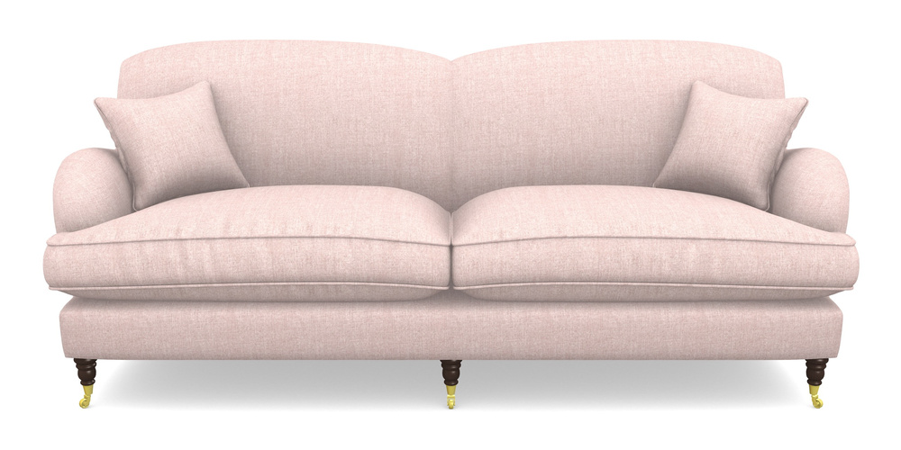 Product photograph of Kentwell 4 Seater 2 Hump Split Sofa In House Plain - Rose from Sofas and Stuff Limited