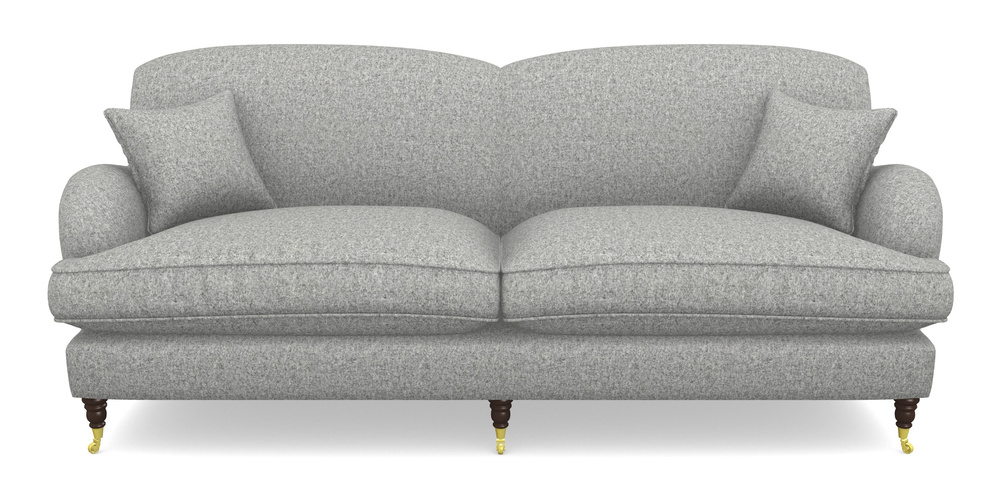 Product photograph of Kentwell 4 Seater 2 Hump Split Sofa In House Wool - Mercury from Sofas and Stuff Limited