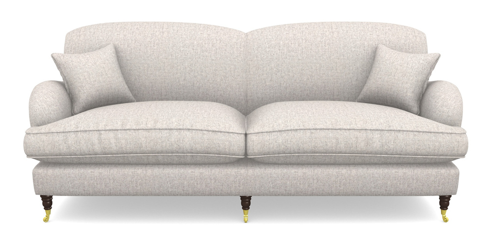 Product photograph of Kentwell 4 Seater 2 Hump Split Sofa In House Wool - Pebble from Sofas and Stuff Limited