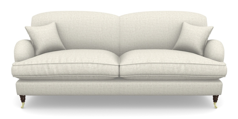 Product photograph of Kentwell 4 Seater 2 Hump Split Sofa In Smart Herringbone - Natural from Sofas and Stuff Limited