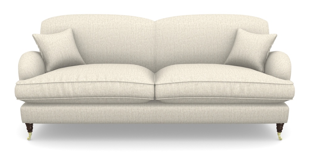 Product photograph of Kentwell 4 Seater 2 Hump Split Sofa In Smart Plain - Natural from Sofas and Stuff Limited