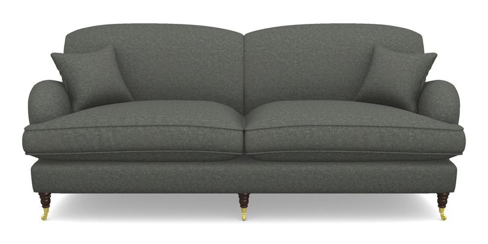 Product photograph of Kentwell 4 Seater 2 Hump Split Sofa In Soft Wool - Armour from Sofas and Stuff Limited