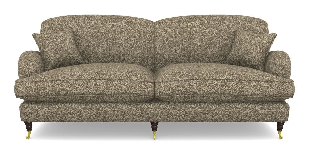 Product photograph of Kentwell 4 Seater 2 Hump Split Sofa In V A Drawn From Nature Collection - Willow - Brown from Sofas and Stuff Limited