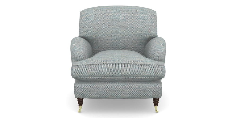 Product photograph of Kentwell Ladies Chair In Basket Weave - Blue from Sofas and Stuff Limited