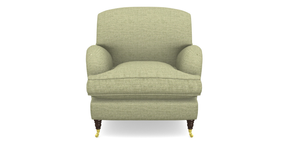 Product photograph of Kentwell Ladies Chair In Basket Weave - Sage from Sofas and Stuff Limited