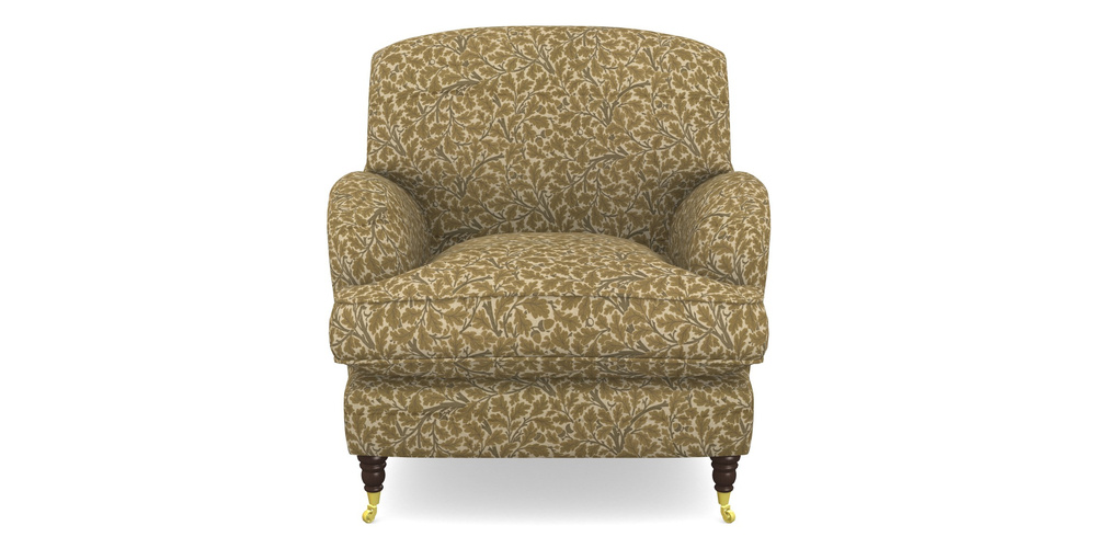 Product photograph of Kentwell Ladies Chair In V A Drawn From Nature Collection - Oak Tree - Gold from Sofas and Stuff Limited