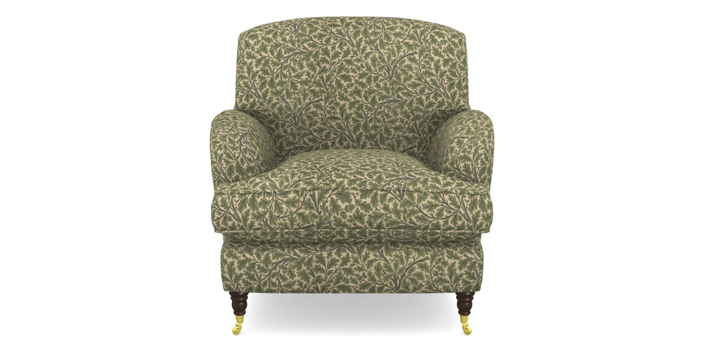 Product photograph of Kentwell Ladies Chair In V A Drawn From Nature Collection - Oak Tree - Light Green from Sofas and Stuff Limited