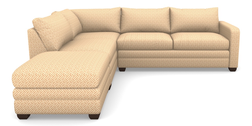 Product photograph of Langland Sofa Bed Corner Group With Sofa Bed Rhf In Cloth 18 - Key - Fudge from Sofas and Stuff Limited