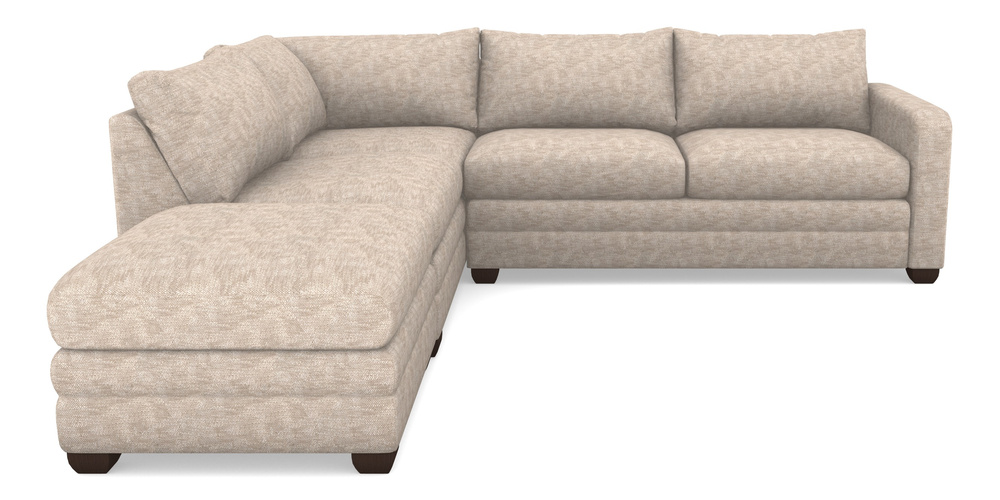 Product photograph of Langland Sofa Bed Corner Group With Sofa Bed Rhf In Cloth 20 - Design 4 - Natural Slub from Sofas and Stuff Limited