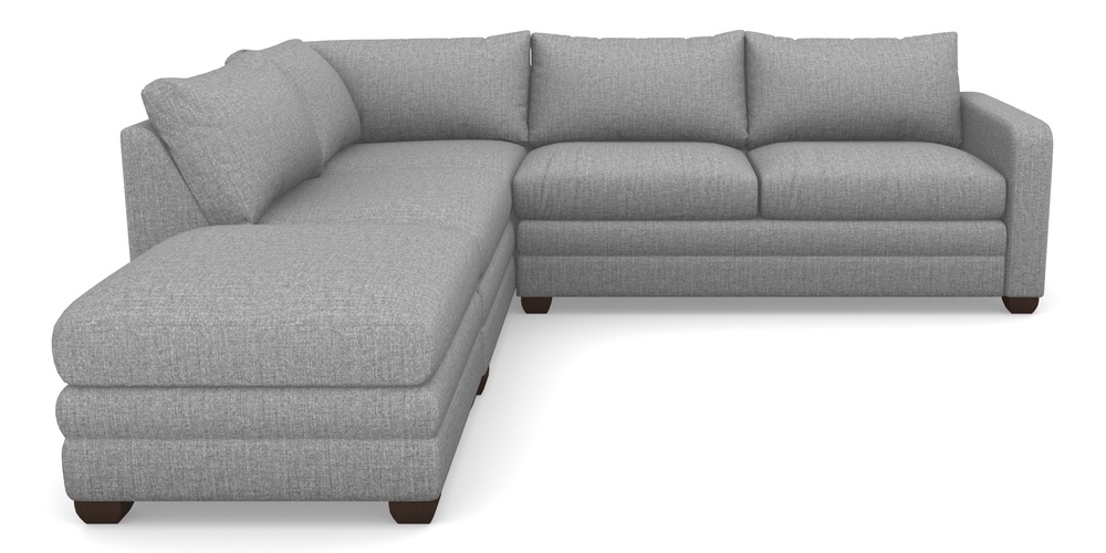 Product photograph of Langland Sofa Bed Corner Group With Sofa Bed Rhf In House Plain - Nickel from Sofas and Stuff Limited