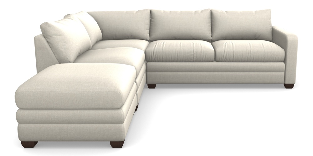 Product photograph of Langland Sofa Bed Corner Group With Sofa Bed Rhf In House Plain - Putty from Sofas and Stuff Limited