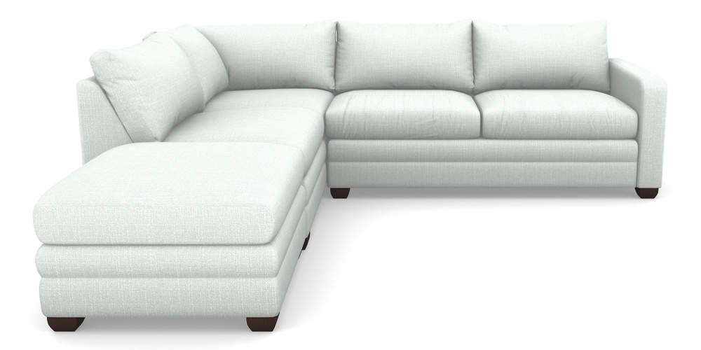 Product photograph of Langland Sofa Bed Corner Group With Sofa Bed Rhf In Tough As Houses - Silver from Sofas and Stuff Limited