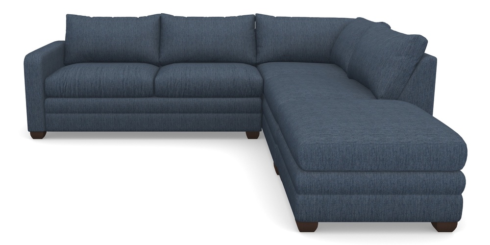 Product photograph of Langland Sofa Bed Corner Group With Sofa Bed Lhf In Aqua Clean Tenby - Navy from Sofas and Stuff Limited