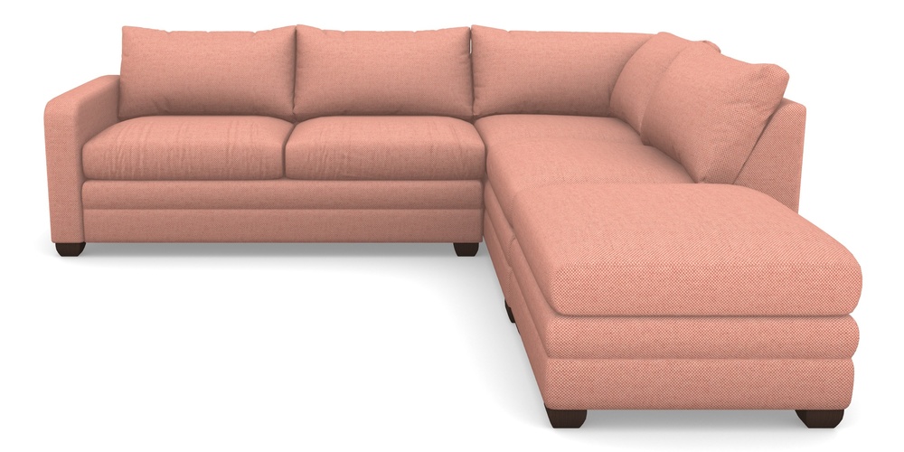 Product photograph of Langland Sofa Bed Corner Group With Sofa Bed Lhf In Basket Weave - Peony from Sofas and Stuff Limited