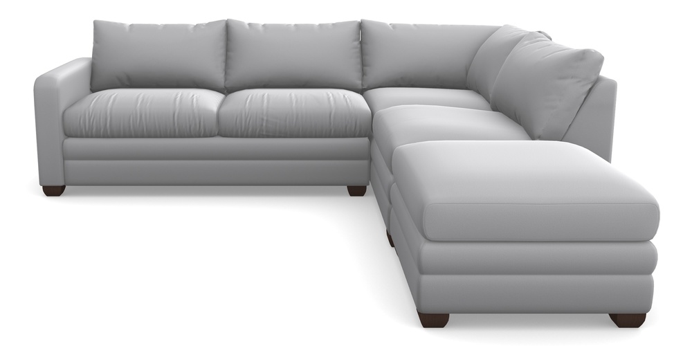 Product photograph of Langland Sofa Bed Corner Group With Sofa Bed Lhf In Clever Glossy Velvet - Fifty Shades from Sofas and Stuff Limited