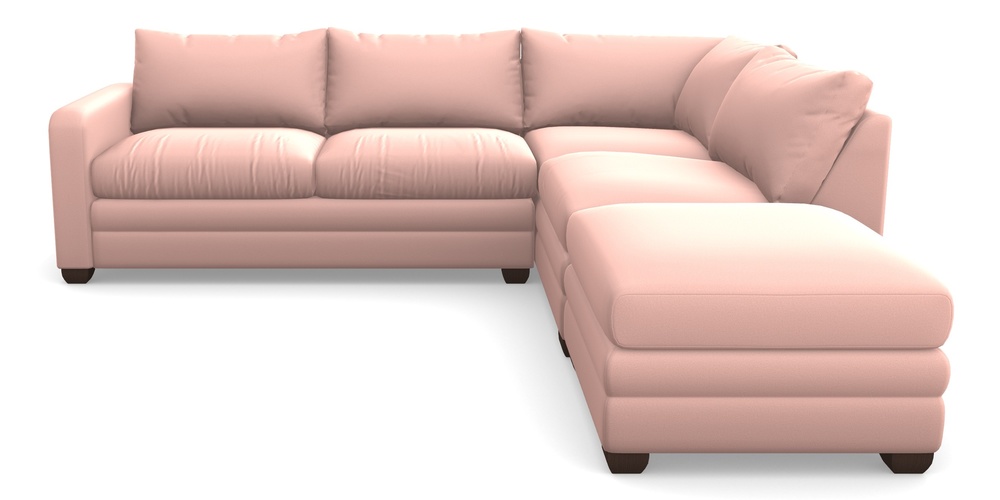 Product photograph of Langland Sofa Bed Corner Group With Sofa Bed Lhf In Clever Glossy Velvet - Tutu from Sofas and Stuff Limited