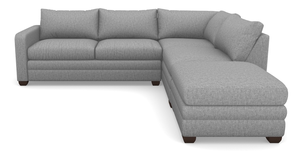 Product photograph of Langland Sofa Bed Corner Group With Sofa Bed Lhf In Clever Cotton Mix - Iron from Sofas and Stuff Limited