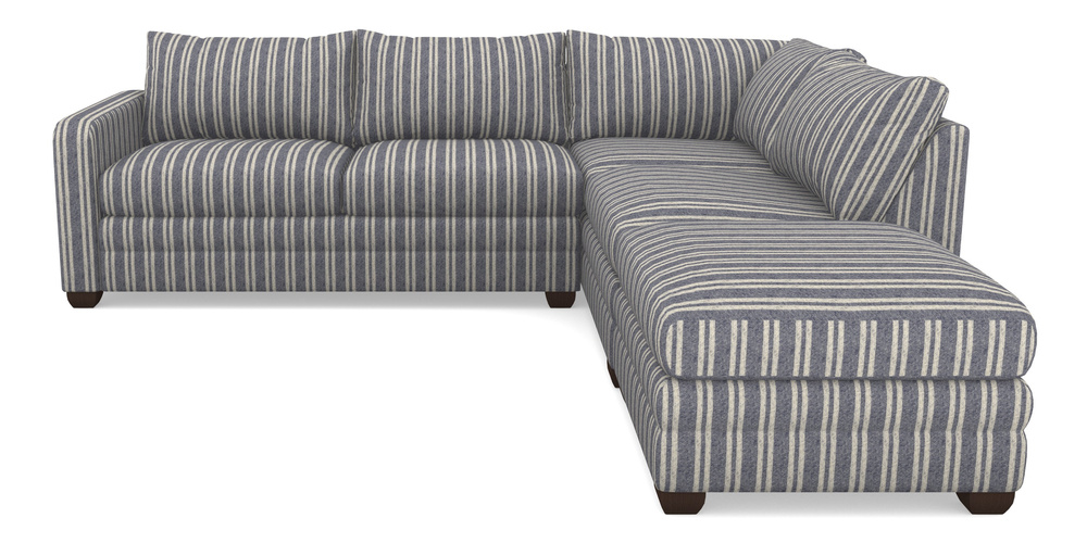 Product photograph of Langland Sofa Bed Corner Group With Sofa Bed Lhf In Cloth 22 - Barcode - Deep Water from Sofas and Stuff Limited