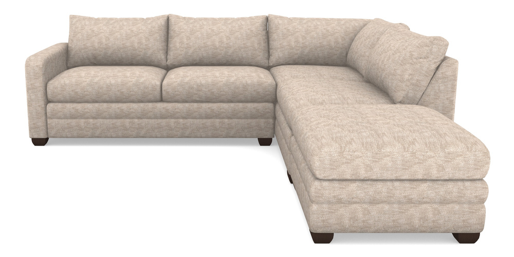 Product photograph of Langland Sofa Bed Corner Group With Sofa Bed Lhf In Cloth 20 - Design 4 - Natural Slub from Sofas and Stuff Limited